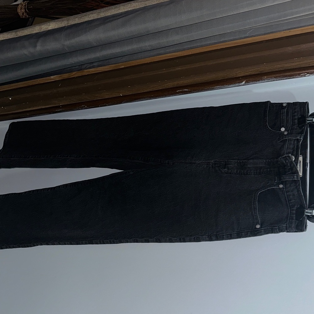Madewell Charcoal Denim Pants